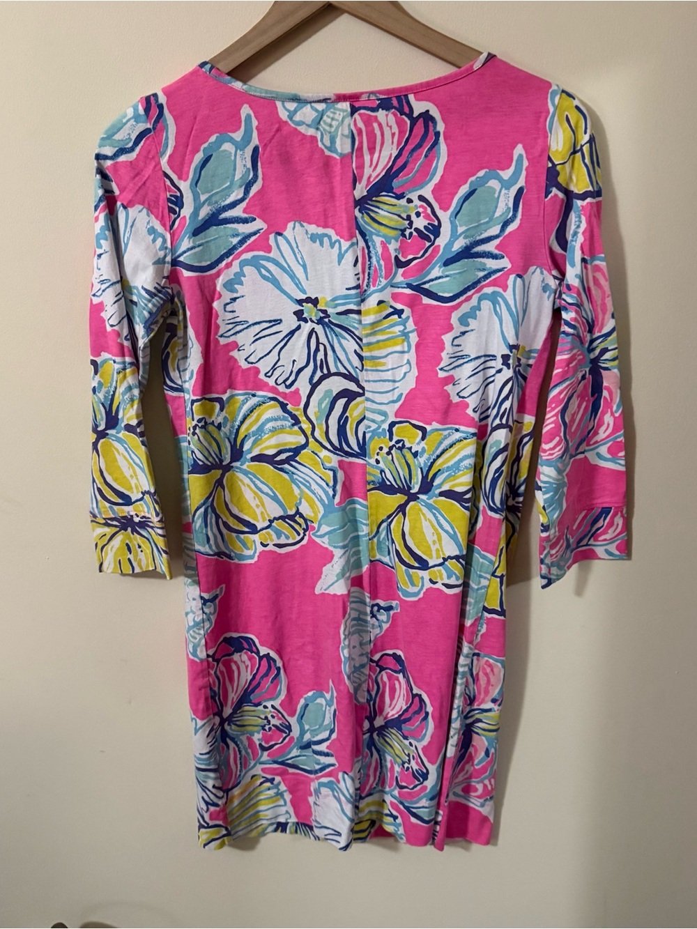 Lilly Pulitzer Womens Floral Pink Dress Size Small Summer - Picture 2 of 7